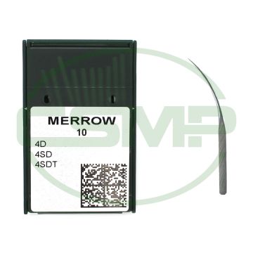 4SDT PACK OF 10 MERROW NEEDLES SIZE 4 NM100/16