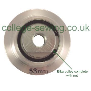 53MM PULLEY EFKA TAPERED WITH NUT