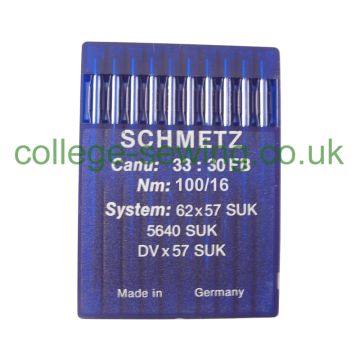 62X57 SUK SIZE 100 PACK OF 10 NEEDLES SCHMETZ