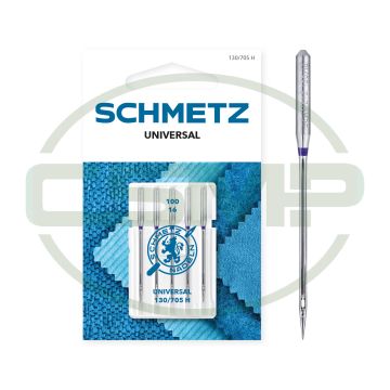 SCHMETZ UNIVERSAL SIZE 100 PACK OF 5 CARDED