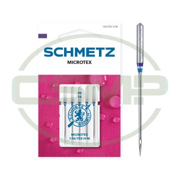 SCHMETZ MICROTEX SIZE 90 PACK OF 5 CARDED