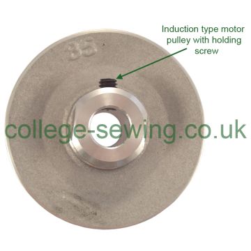 85MM PULLEY INDUCTION 5/8" BORE WITH SCREW