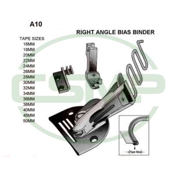 A10X16MMC RIGHT ANGLE BINDER