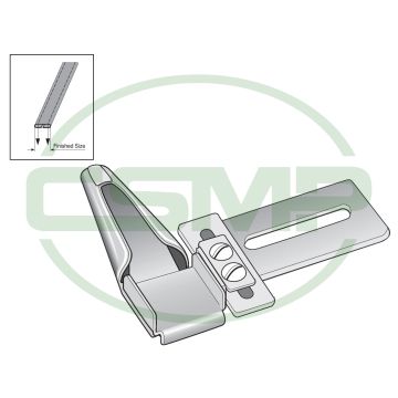 A36 12MM START 6MM FINISH BELT LOOP FOLDER SUISEI