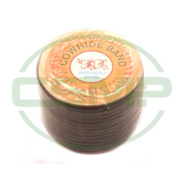 B109X1/4 6MMX30M ROUND LEATHER BELTING