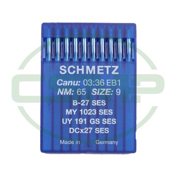 B27SES SIZE 65 PACK OF 10 NEEDLES SCHMETZ