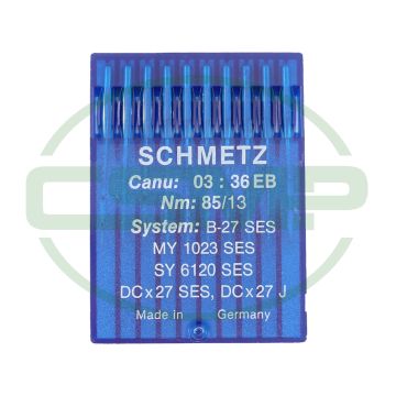 B27SES SIZE 85 PACK OF 10 NEEDLES SCHMETZ