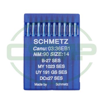 B27SES SIZE 90 PACK OF 10 NEEDLES SCHMETZ