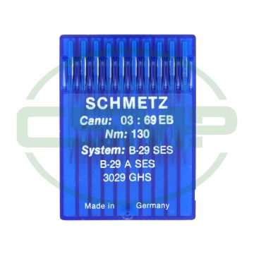 B29SES SIZE 130 PACK OF 10 NEEDLES SCHMETZ