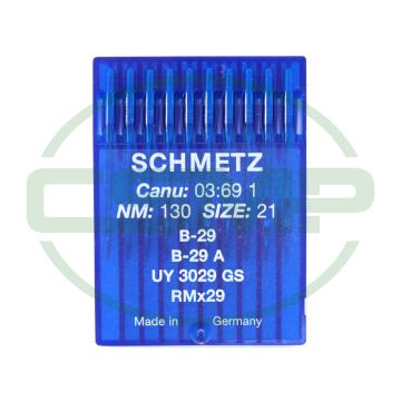 B29 SIZE 130 PACK OF 10 NEEDLES SCHMETZ