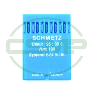 B64BLUK SIZE 100 PACK OF 10 NEEDLES SCHMETZ DISCONTINUED