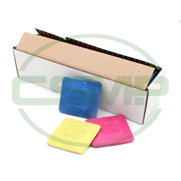 CH25M MIXED TAILORS CHALK BOX OF 25PCS