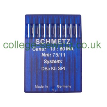 DBXK5SPI SIZE 75 PACK OF 10 NEEDLES SCHMETZ