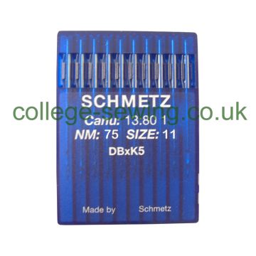 DBXK5 SIZE 75 PACK OF 10 NEEDLES SCHMETZ