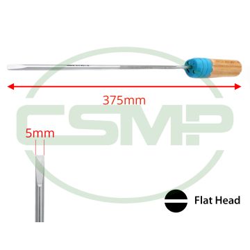 811766 10" LED WOODED HANDLE LED SCREW DRIVER