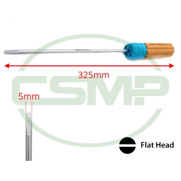 811768 8" LED WOODED HANDLE LED SCREW DRIVER