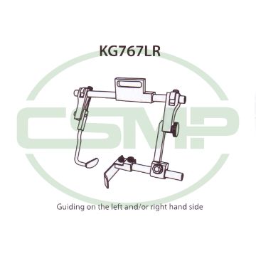 KG767LR DROP GUIDE LEFT & RIGHT SIDE DURKOPP 767