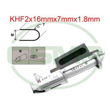 KHF2X16X7 1.8mm RAW EDGE SHELL BINDER