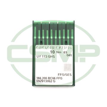 UY113GS FFG SES SIZE 65 PACK OF 10 NEEDLES GROZ BECKERT