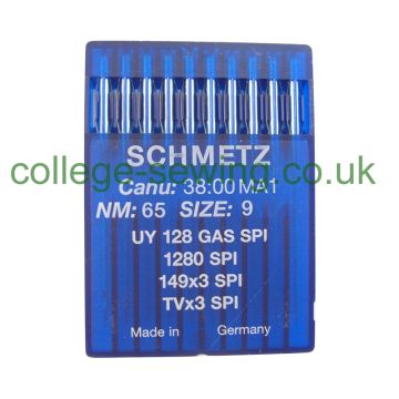 UY128GAS SPI SIZE 65 PACK OF 10 NEEDLES SCHMETZ