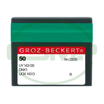 UY143GS SIZE 230 PACK OF 10 NEEDLES GROZ BECKERT